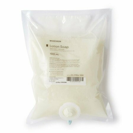 MCKESSON Lotion Soap, 1,000ml Refill Bag, Fresh Scent, 10PK 53-27856-1000